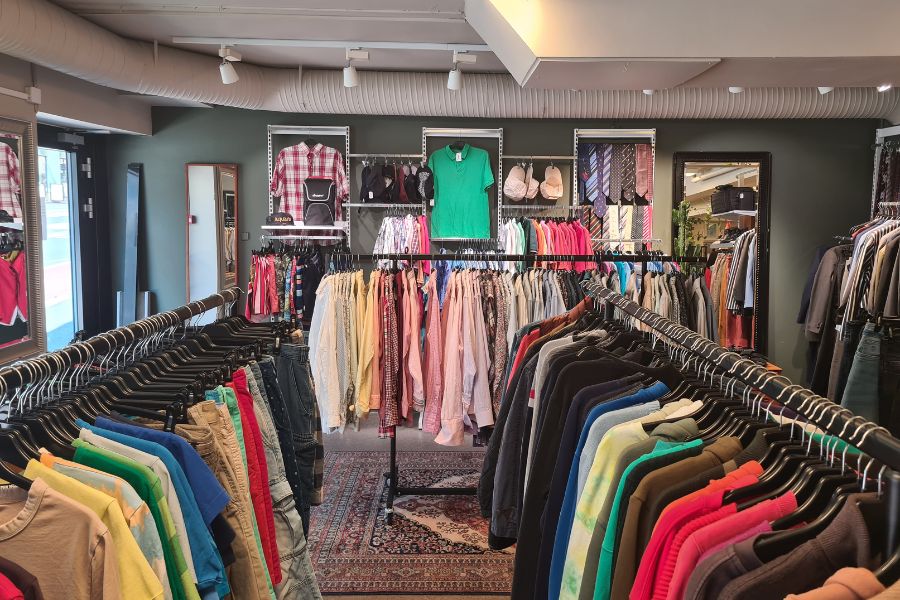 Secondhand hos Fretex på St. Hanshaugen