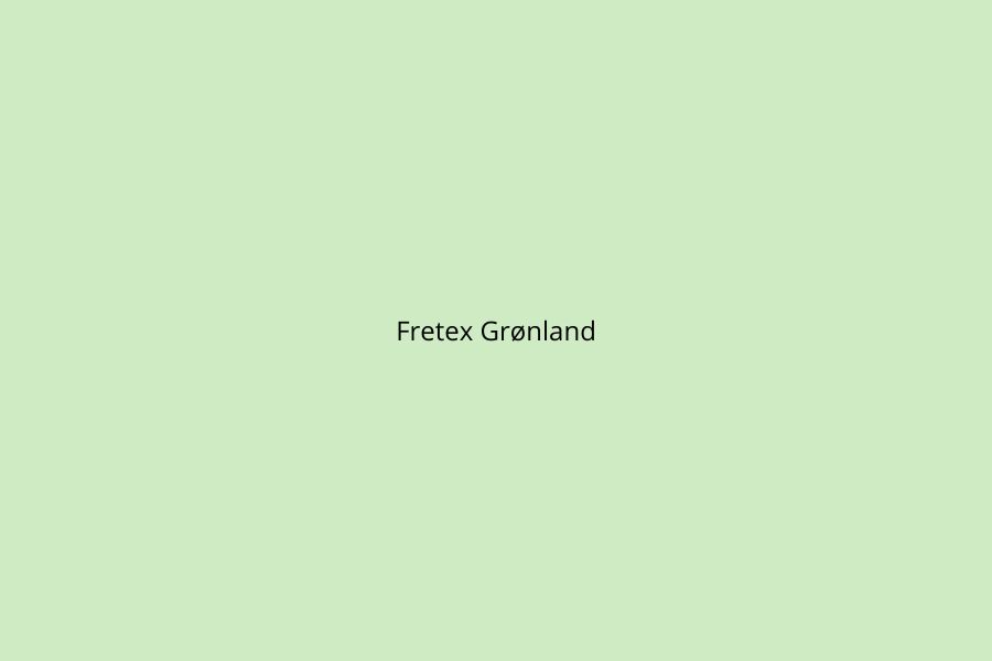 Plakat for Fretex Grønland