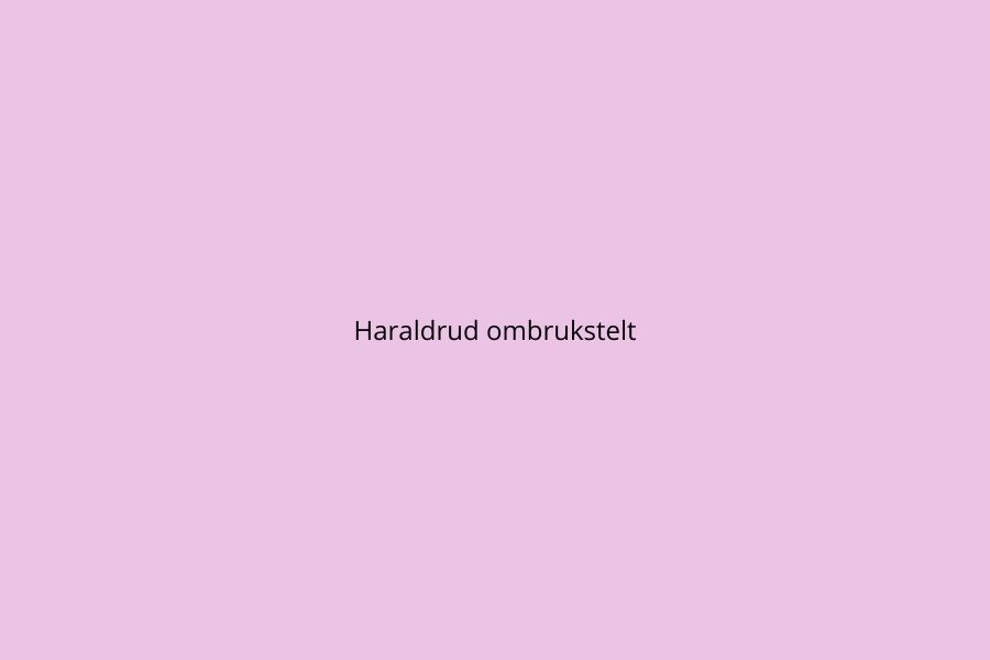 Plakat for Haraldrud ombrukstelt