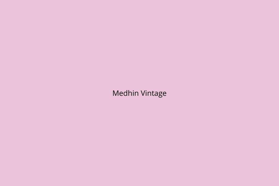 Plakat for Medhin vintage