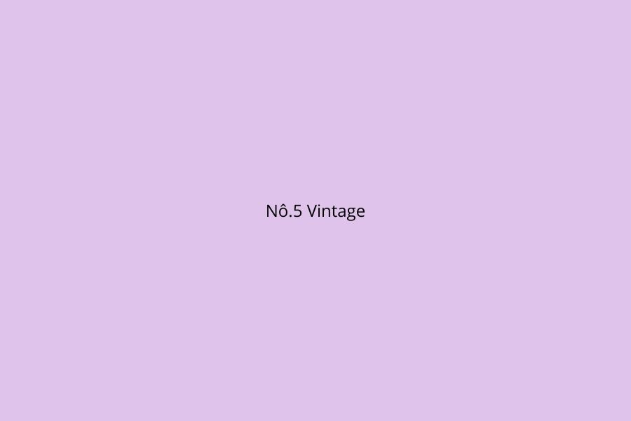 Plakat for no5. vintage
