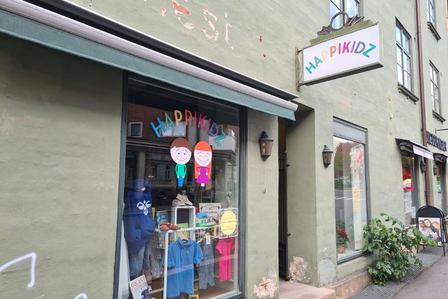 Utenfor lokalene hos Happykidz på Sagene