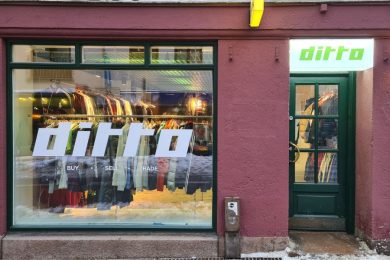 Fasaden utenfor Ditto Løkka