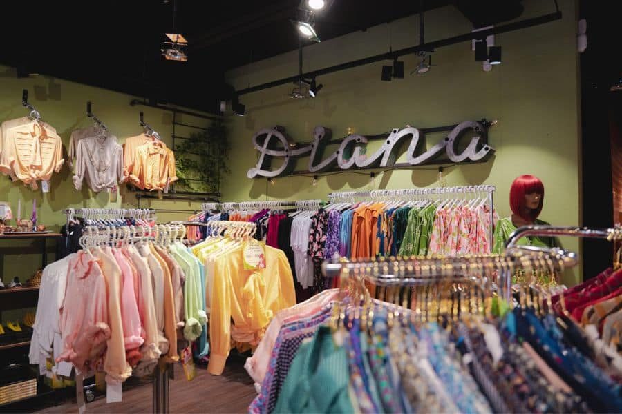 Pent dekorert inne hos Frøken Dianas Salonger