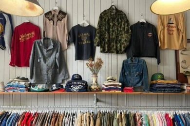 Mye herreklær hos Solitude Vintage på Frogner