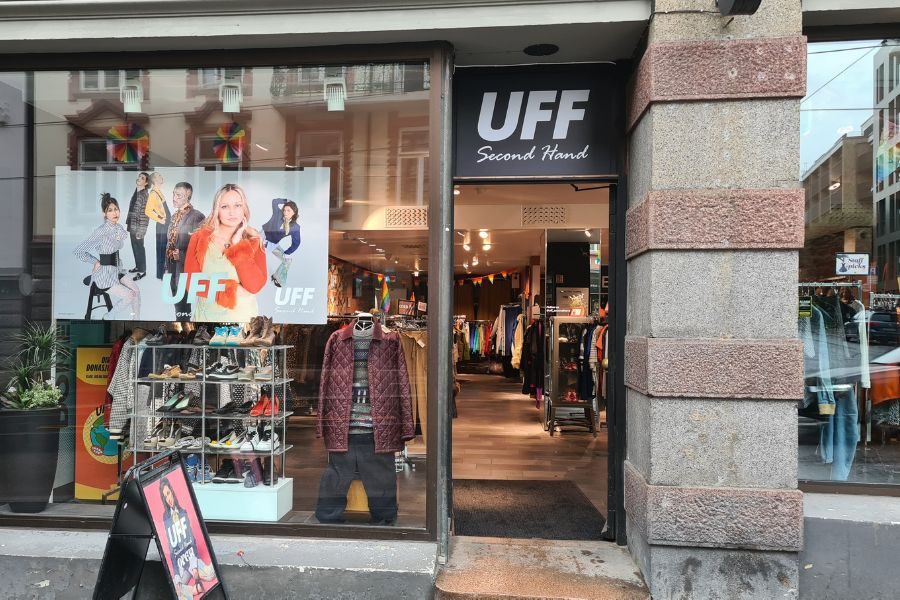 Utenfor lokalene til uff majorstuen Utenfor lokalene til UFF Majorstuen i Hegdehaugsveien