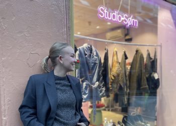Utenfor lokalene til Studio Søm på Grunerløkka