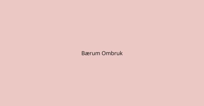 Plakat for Bærum Omruk