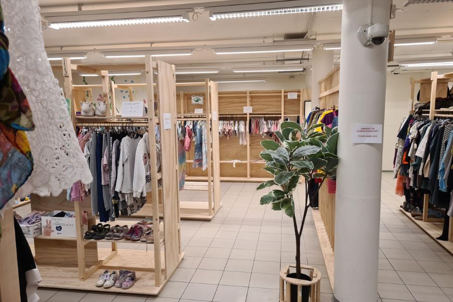 Barneavdeling hos Det Gule Hus Flagship