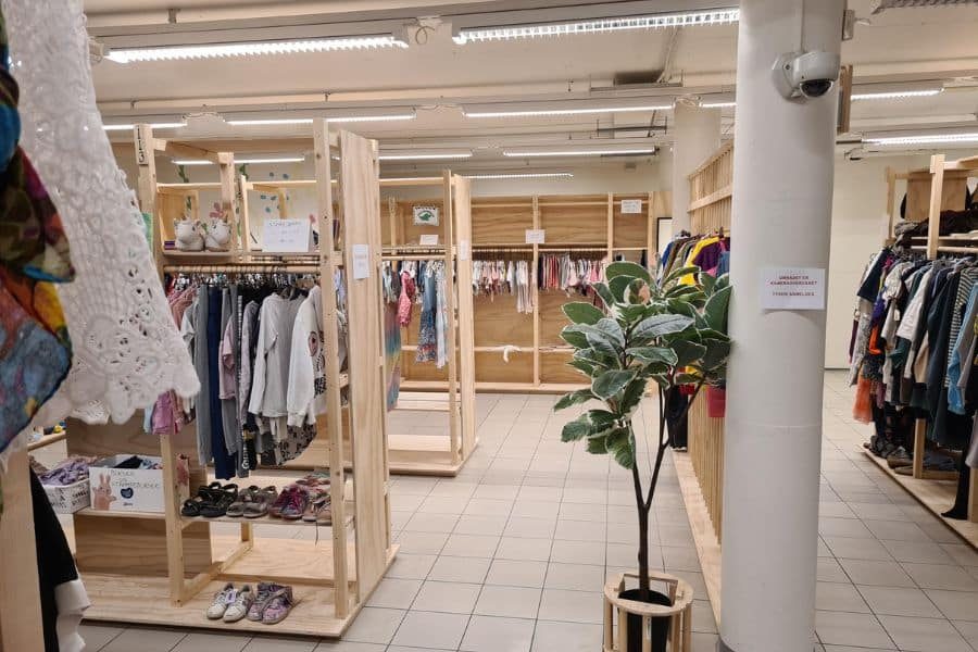 Barneavdeling hos Det Gule Hus Flagship