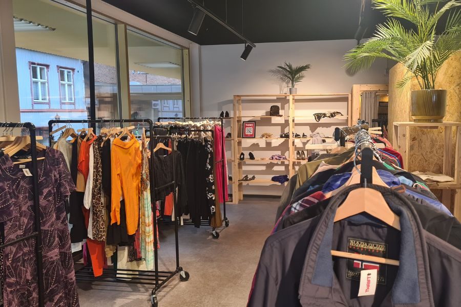 Dameavdelingen hos Thrift Tøyen