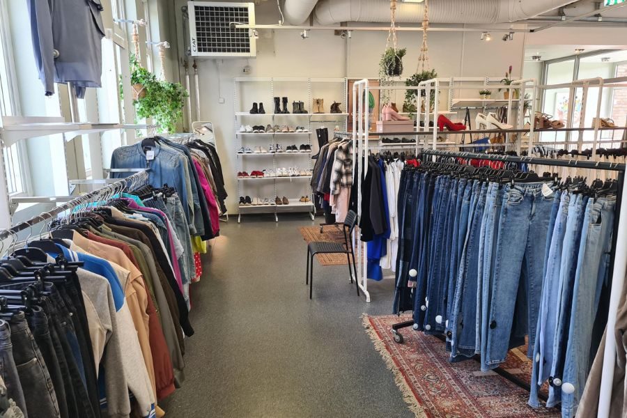 Dameavdeling på Fretex Alnabru er stor