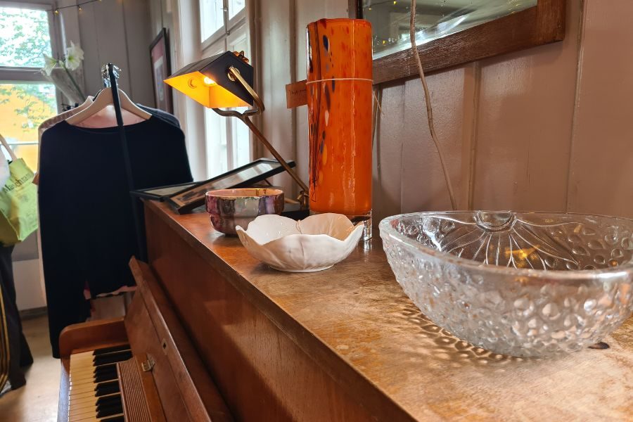Detaljebilde av interiør hos Hidden Gem