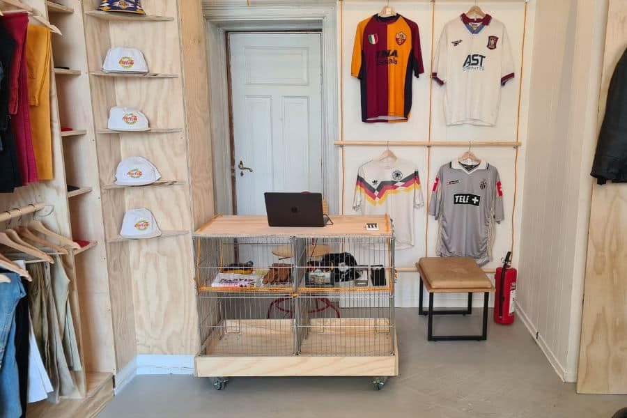 disken hos aces vintage på grunerløkka