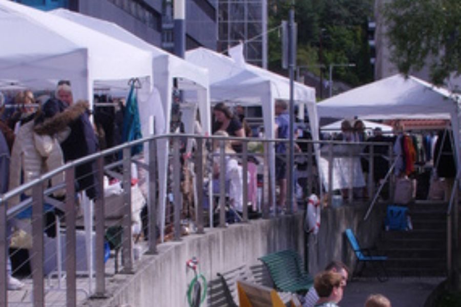 folksomt på lilleaker bazar