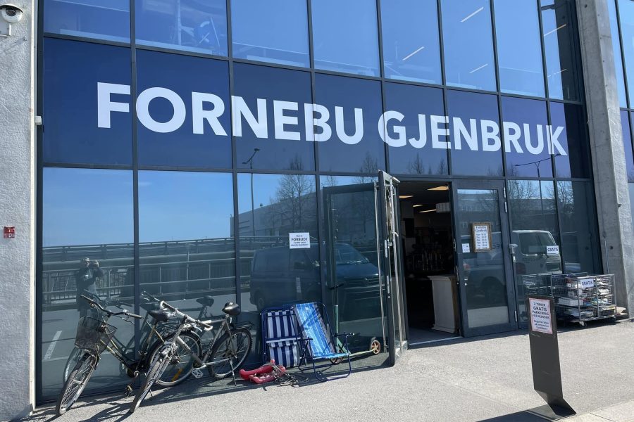 Utenfor Fornebu Gjenbruk på Unity Arena