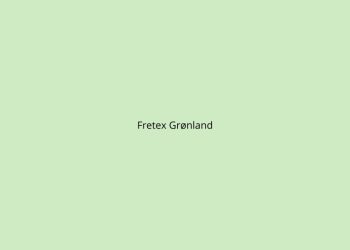 Plakat for Fretex Grønland