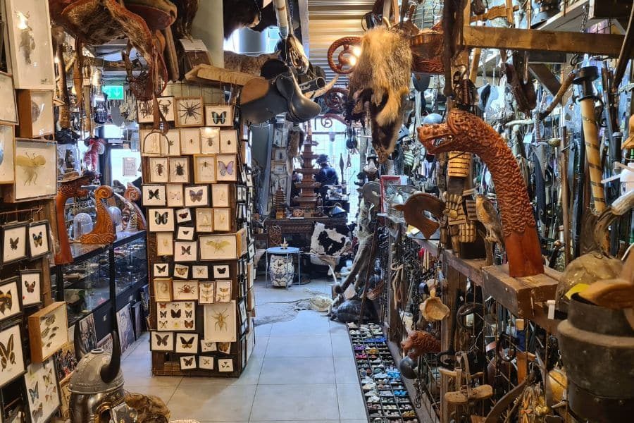 gamle og antikke gjenstander hos pentagon army