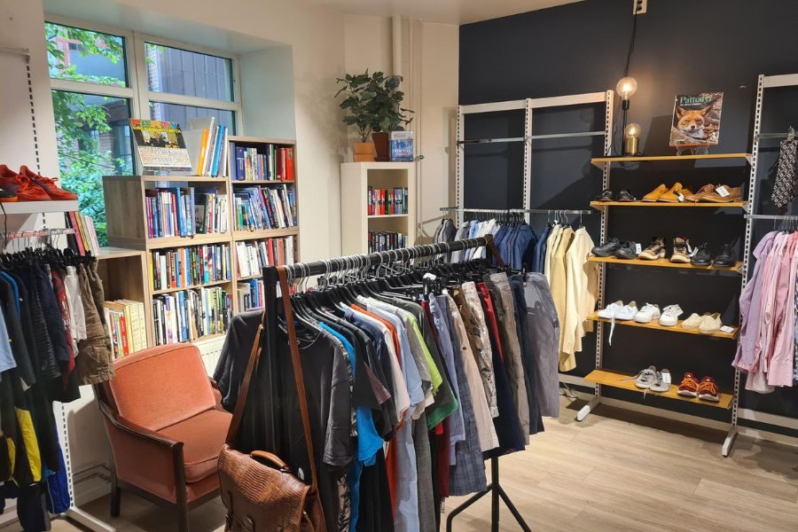 Herreavdelingen hos Fretex Majorstuen