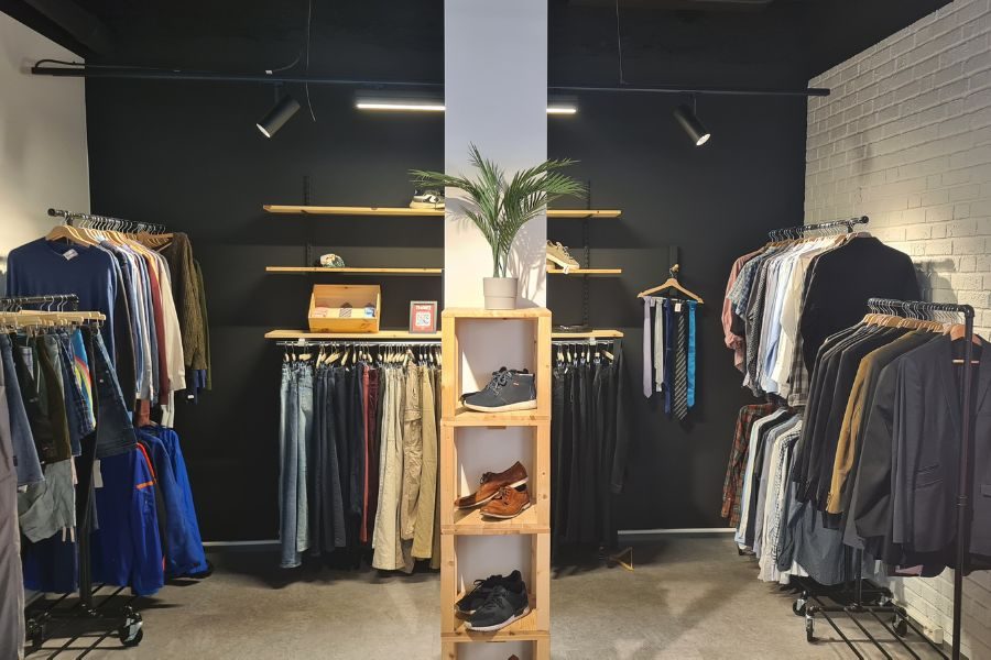 Herravdelingen hos Thrift Tøyen