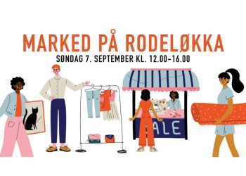 Plakat av høstmarked på Rodeløkka