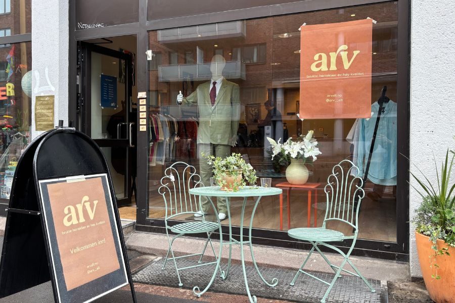 inngangen hos Arv på st.hanshaugen