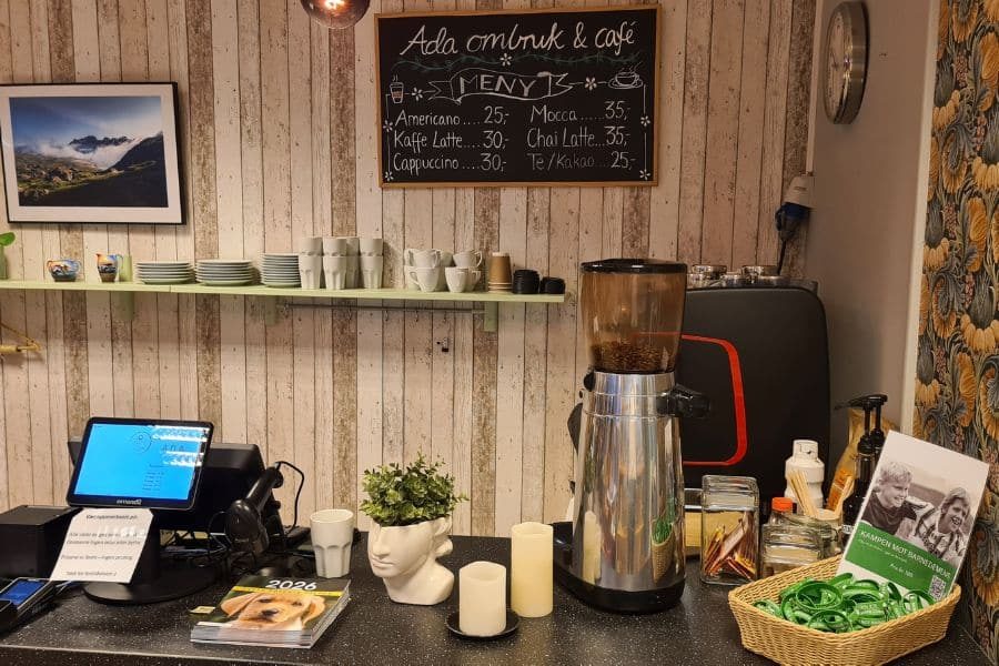 kafé hos ombruksbutikken ada oslo