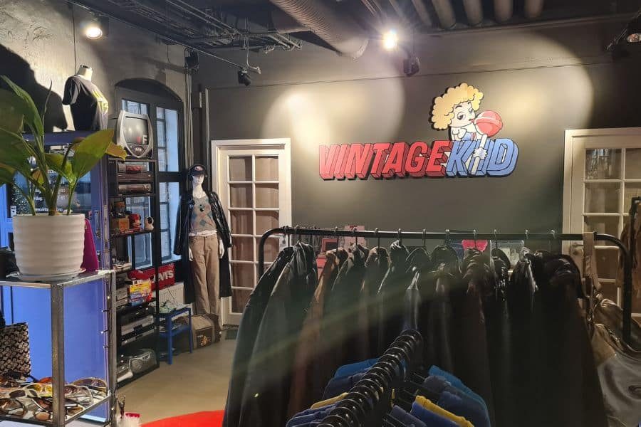 logo til vintage kid oslo på helsfyr