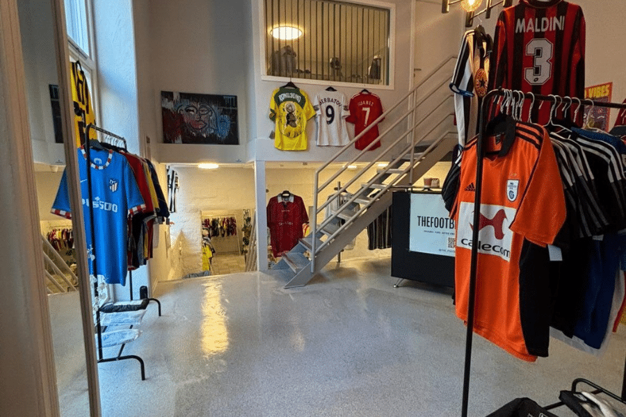 lokalene hos the football idiots på grunerløkka