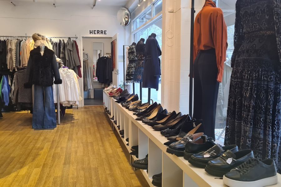 lokalene hos usato second hand på røa