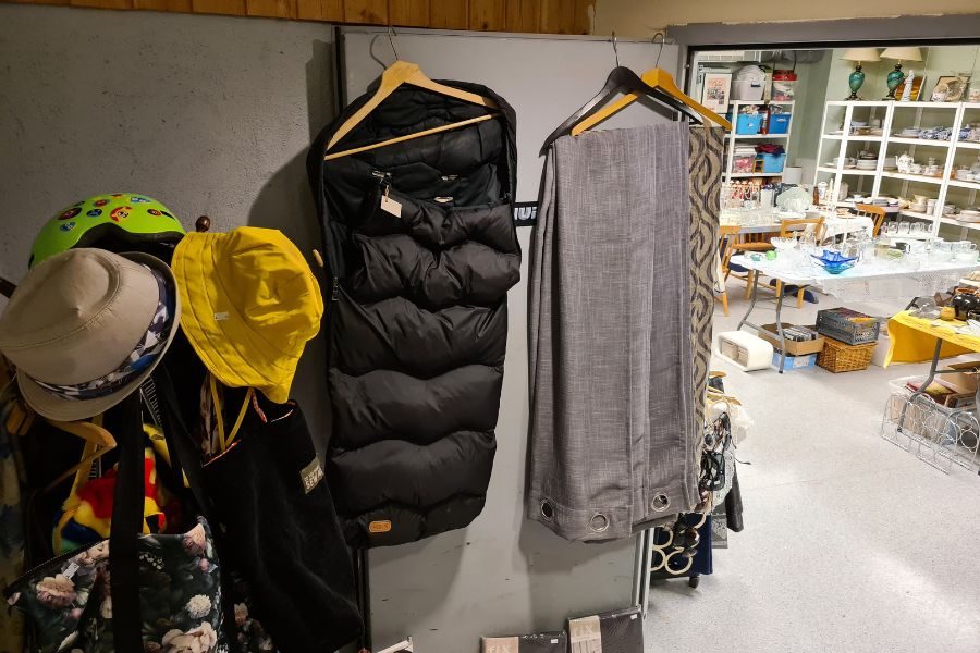 Noe av vareutvalget på Brukt & Grønt