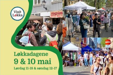 Plakat for Løkkadagene i regi av VisitLøkka