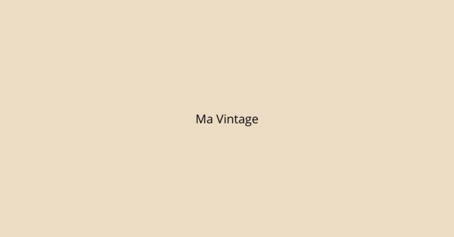 Plakat for Ma vintage