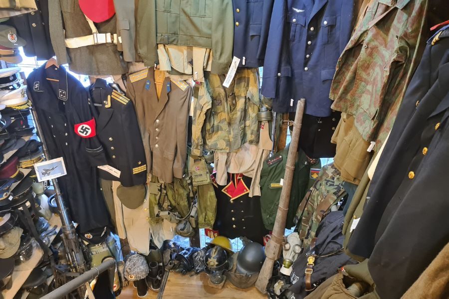 militæruniformer i trappene hos pentagon army