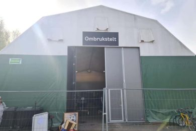 Ombruksteltet på Grønmo