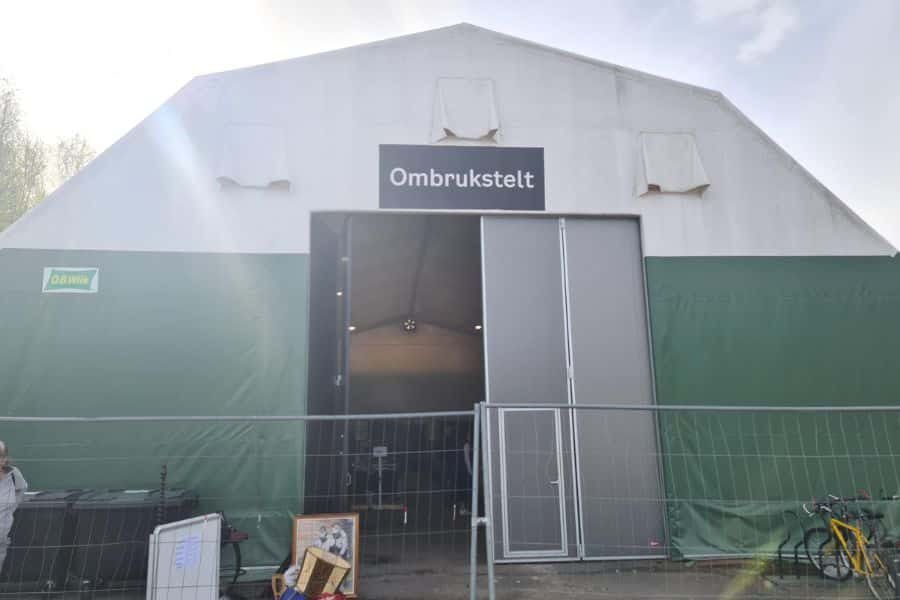 Ombruksteltet på Grønmo