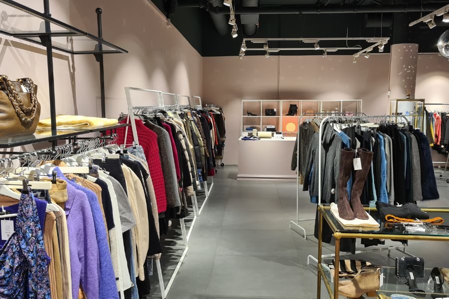 pent organisert hos cirkulær paleet