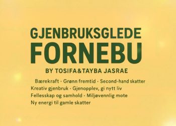 plakat for fornebu gjenbruksglede