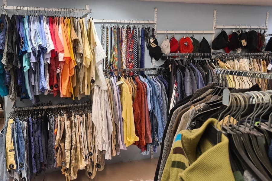 secondhand herreklær hos uff majorstuen