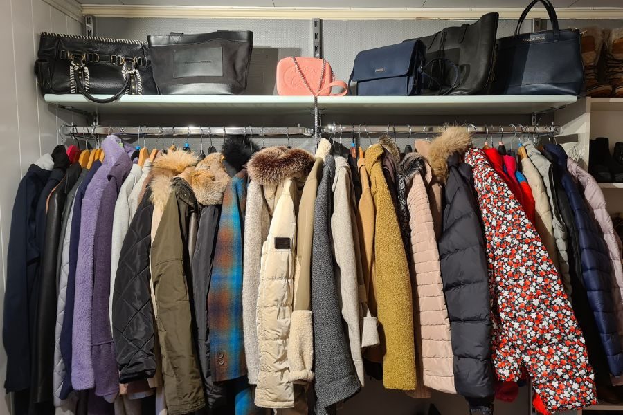 secondhand jakker hos røa røver'n