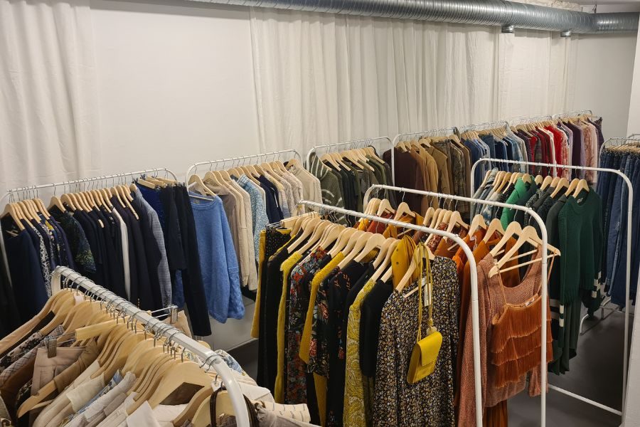 secondhand klær hos friperie på løren