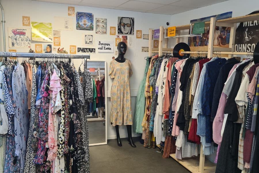 secondhand til dame hos det gule hus pilestredet