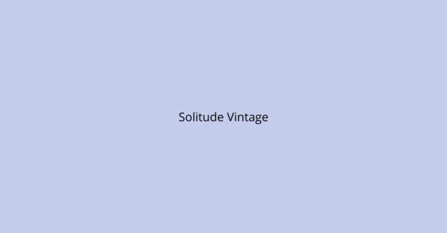 Plakat for Solitude vintage