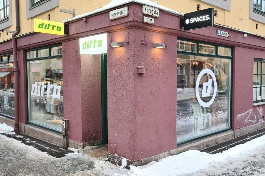 utenfor ditto løkka