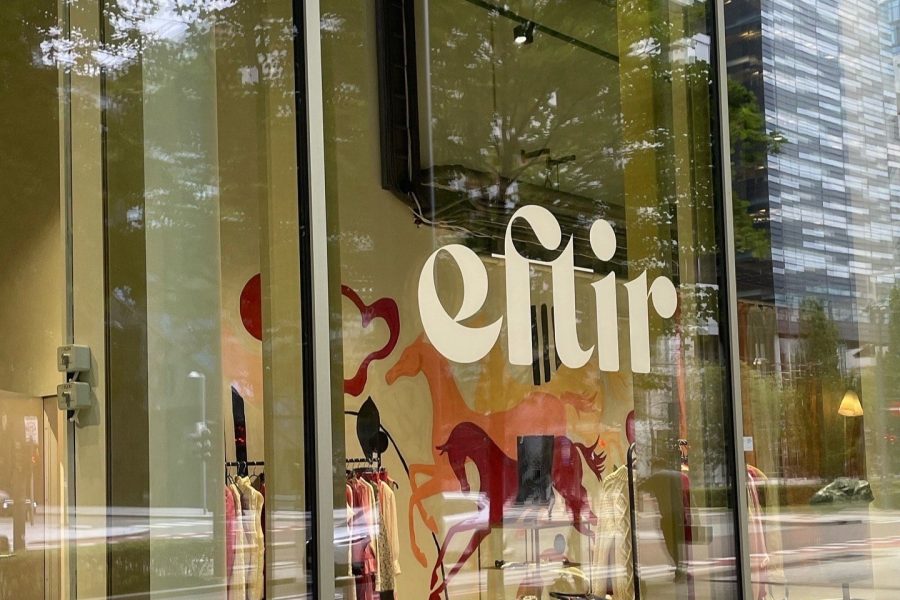 Bilde tatt utenfor Bort / Eftir-butikken i Bjørvika