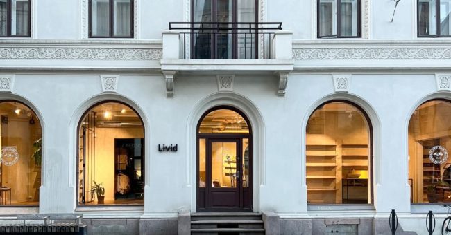 Utenfor lokalene til Livid Oslo i Prinsens gate
