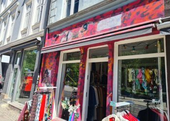 Utenfor lokalene til Retrolykke på Grunerløkka