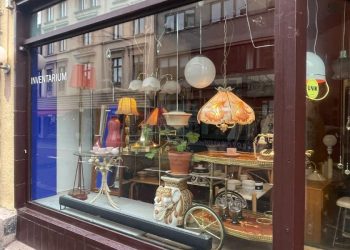 Utenfor lokalene til Inventarium på Grunerløkka