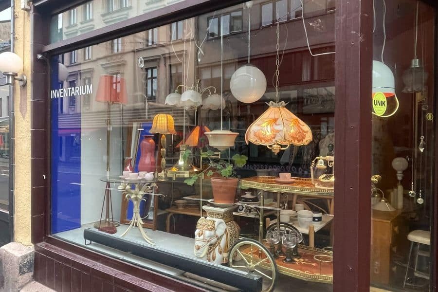 Utenfor lokalene til Inventarium på Grunerløkka