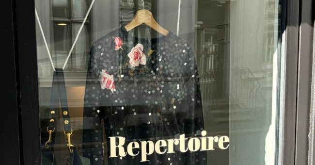 Utenfor lokalene til Repertoire